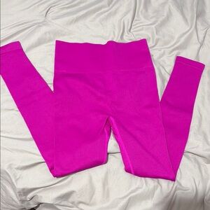 Pink Stretchy Leggings for Athleisure